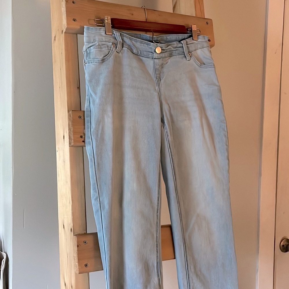 90s Maternity Boyfriend Jeans , light wash szS